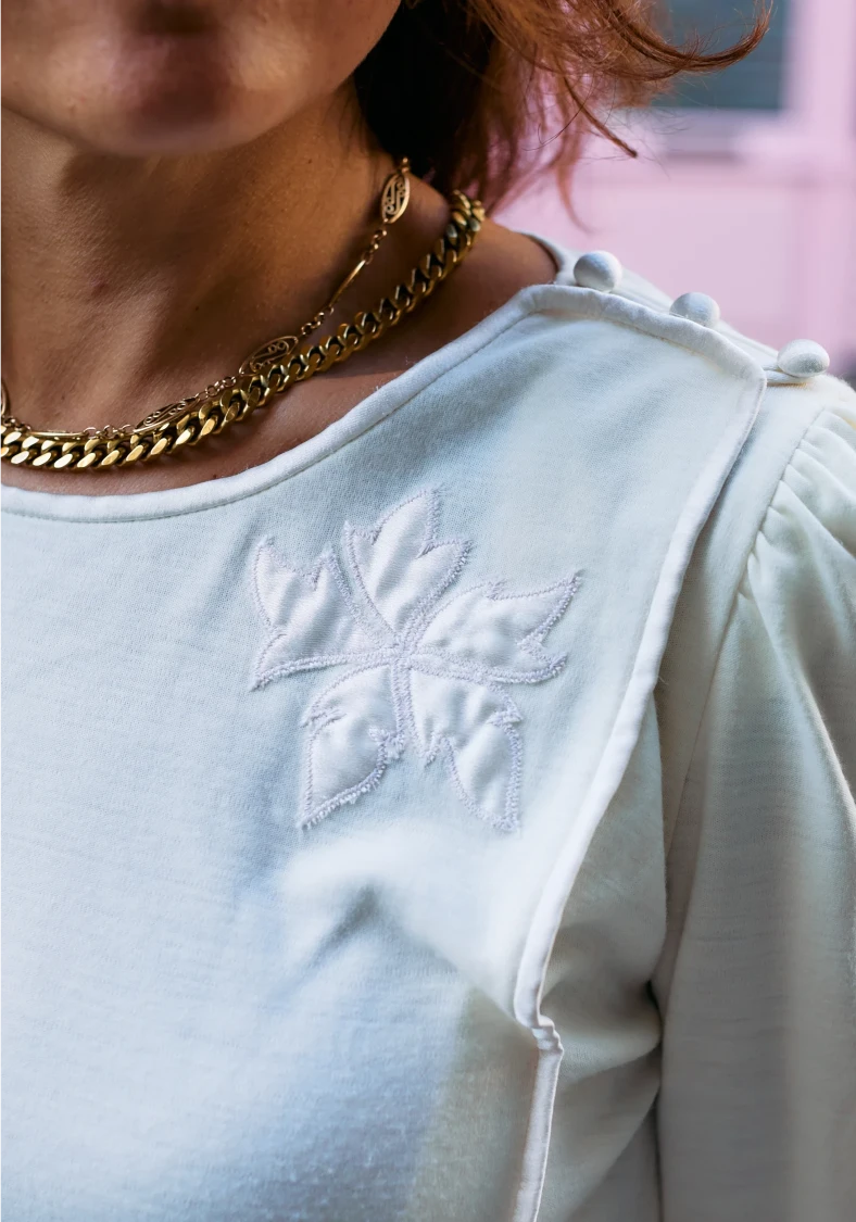 Robe vintage crème élégante 80´s