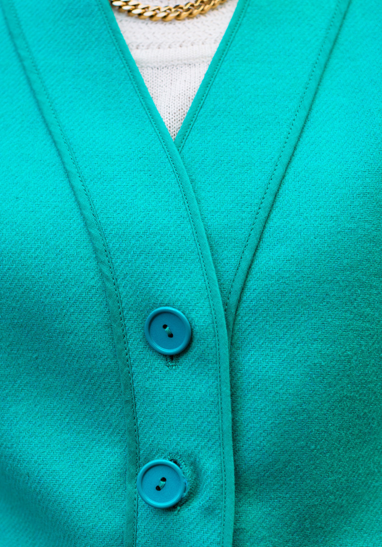 Veste Vintage verte weinberg Années 80