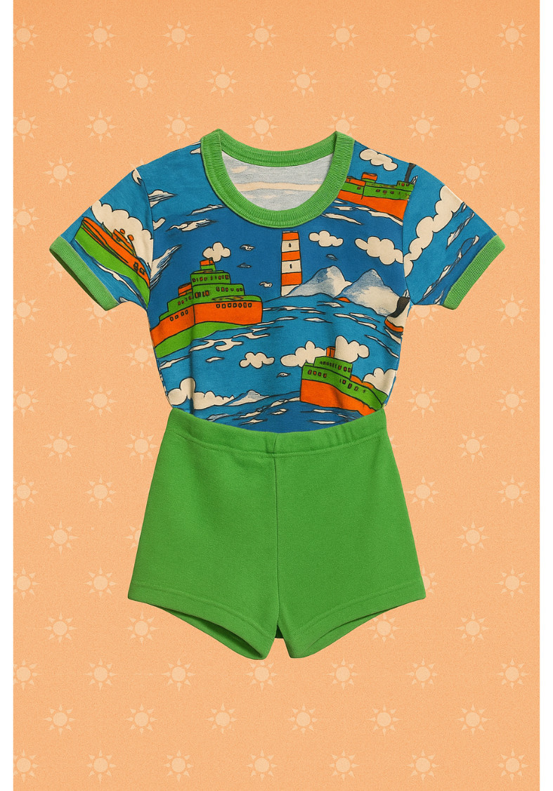 Ensemble short et tee-shirt garçon