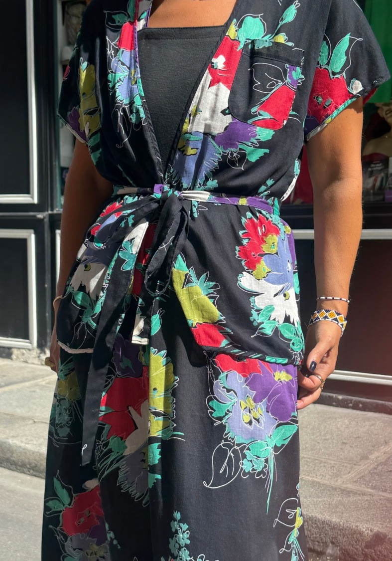 Robe & veste kimono Caroline Rohmer T38/40