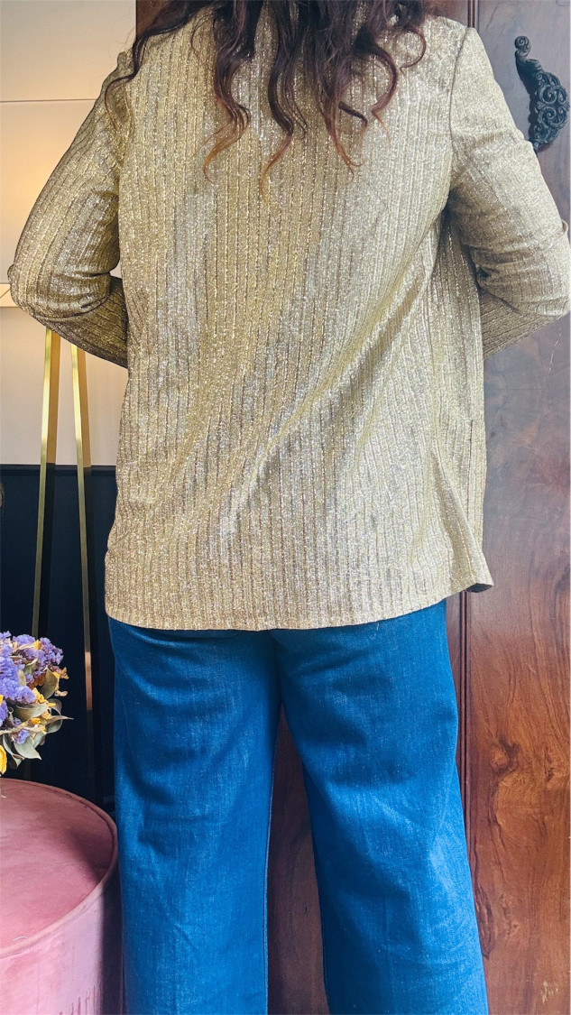 Veste doré  80’s  T38/40