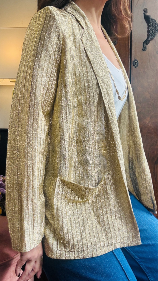 Veste doré  80’s  T38/40