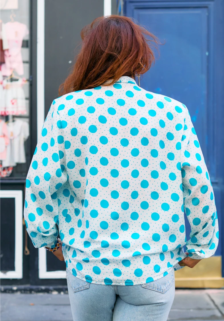 Chemisier  poids turquoise T42